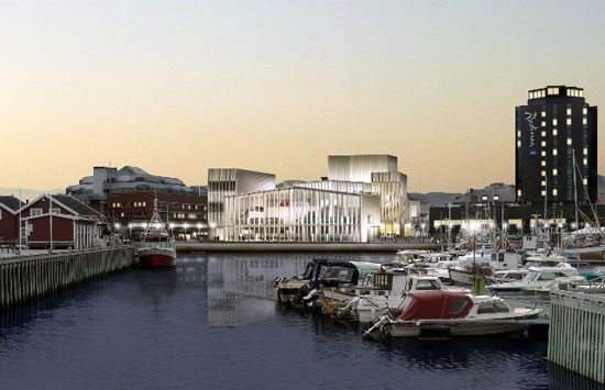 drdharchitects wins library and concert hall competition in norway