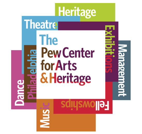 the pew center for arts & heritage identity by johnson banks