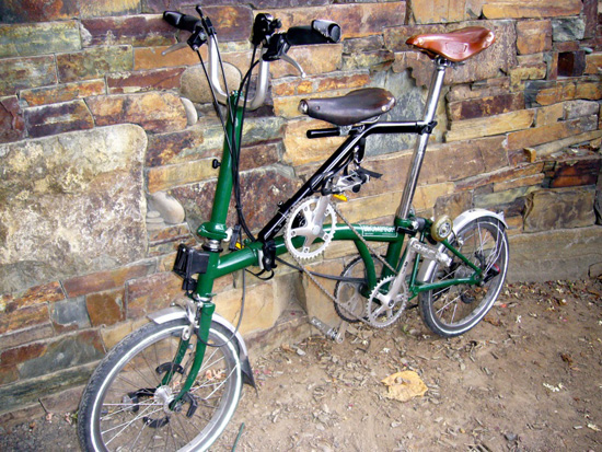 ITandem folding bicycle