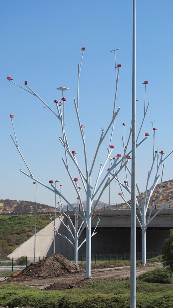 emilio marin and claudio magrini: modular tree installation