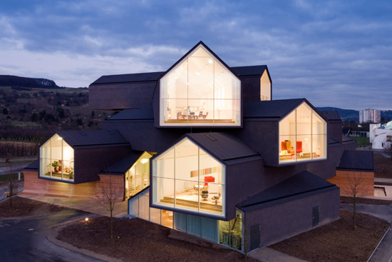 Strange Houses, Weird Houses, Unusual Houses & Homes from Around the World, vitrahaus' by herzog & de meuron