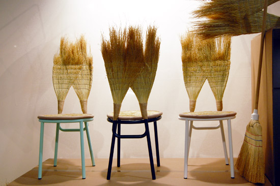 broom chair by giorgio biscaro