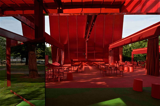 jean nouvel: 10th serpentine gallery pavilion opening