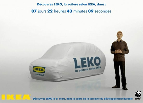 ikea set to launch eco friendly 'leko' car?