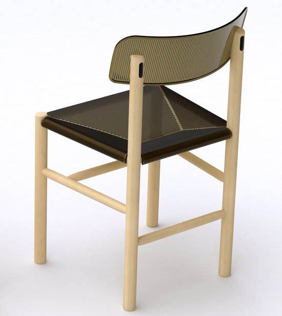 'trattoria chair' by jasper morrison for magis | 艺