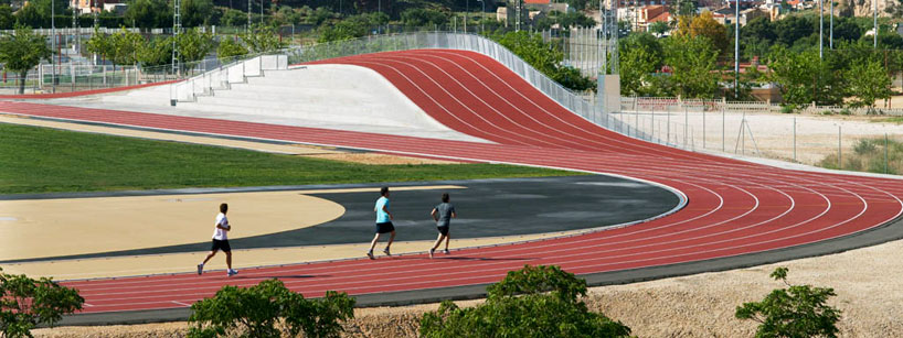 subarquitectura: 3D athletics track