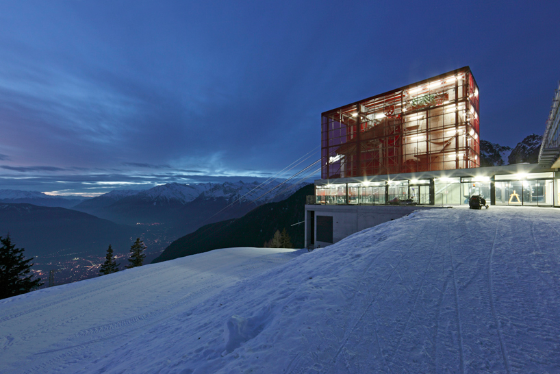 roland baldi architekt: ski lift in monte ivigna