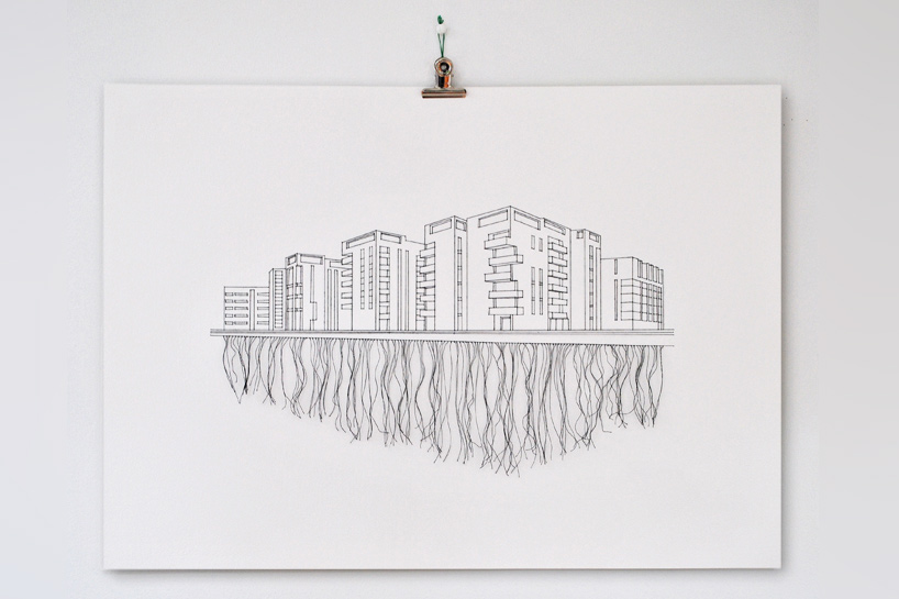 peter crawley: stitched illustrations