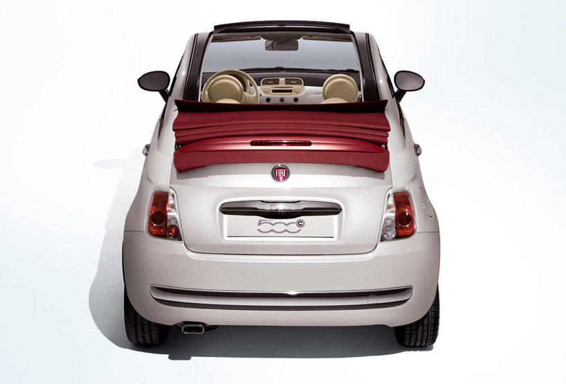 the american'500c' line in the form of the 2012'fiat 500 cabrio' softtop