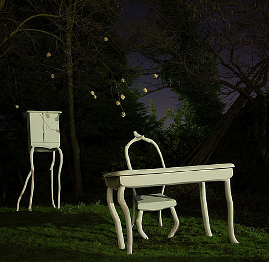 slow white furniture series by bo reudler