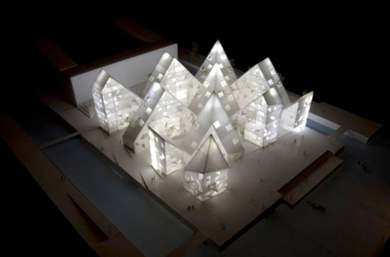 the third dimension    architecture in miniature