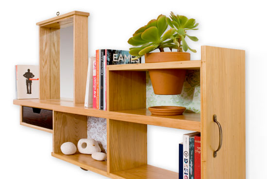 ubico studio: shelf drawers