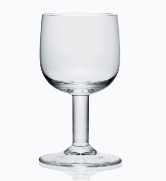 'glass family   goblet' by jasper morrison for alessi at macef 09