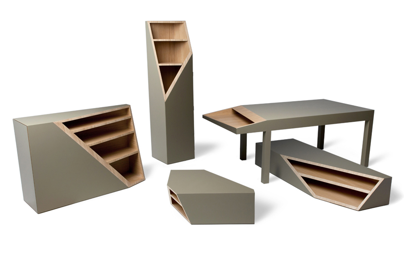 alessandro busana: cutline furniture by smooth plane