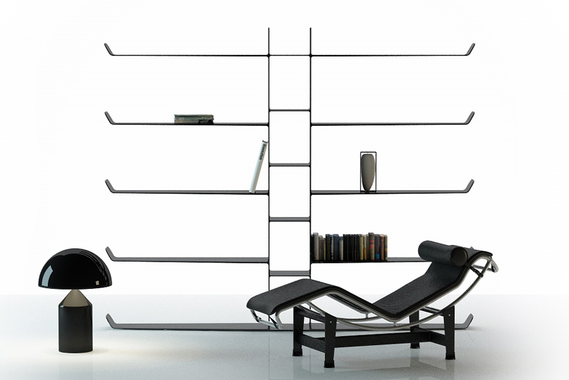 aliante bookshelf by davide anzalone
