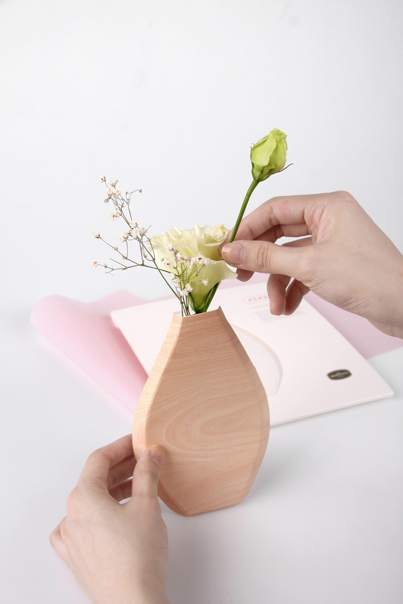 cauca design paper vase