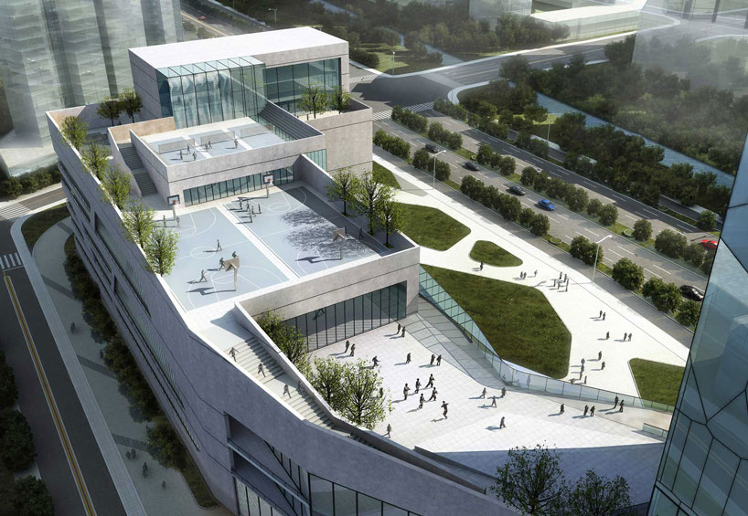 hangzhou civic sports center: bluarchitecture