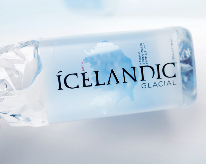 team one: icelandic glacial water rebranding