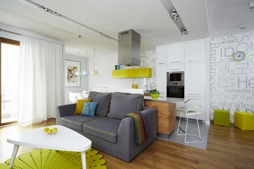 widawscy studio architektury: apartment in warsaw