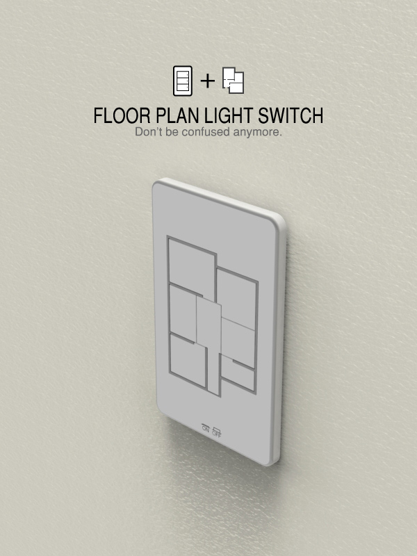floor plan light switch