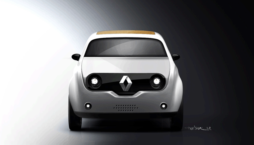 glass the new renault 4 is only made of renewable materials and recycled