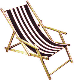 seat on the beach