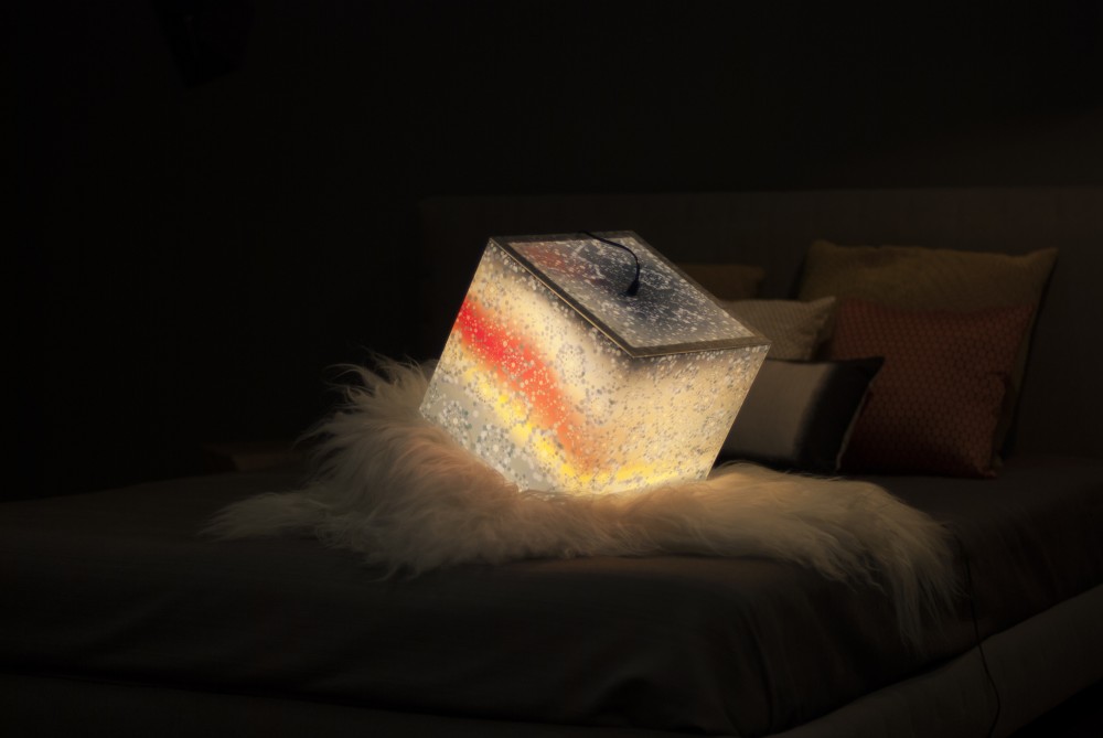 snowflake light cube by uniqcube
