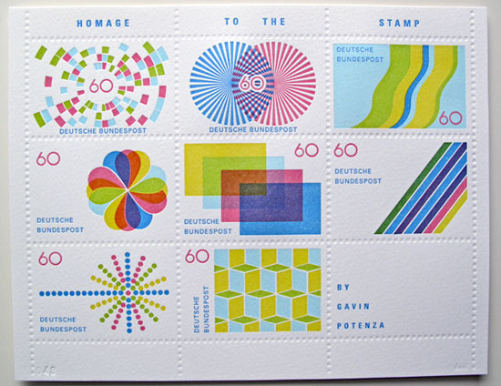 stamps of the world by gavin potenza