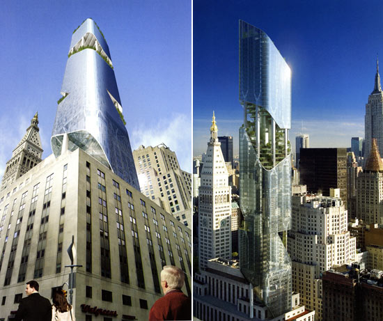 the latest towering building planned to grace the new york city skyline is