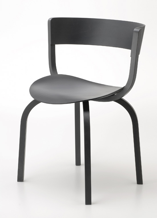 404 wood series chairs by stefan diez, produced by thonet