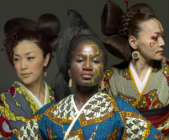 african kimono by serge mouangue
