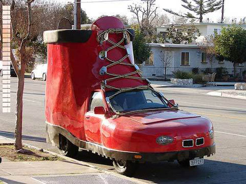 a compromise between walking and driving   shoe cars