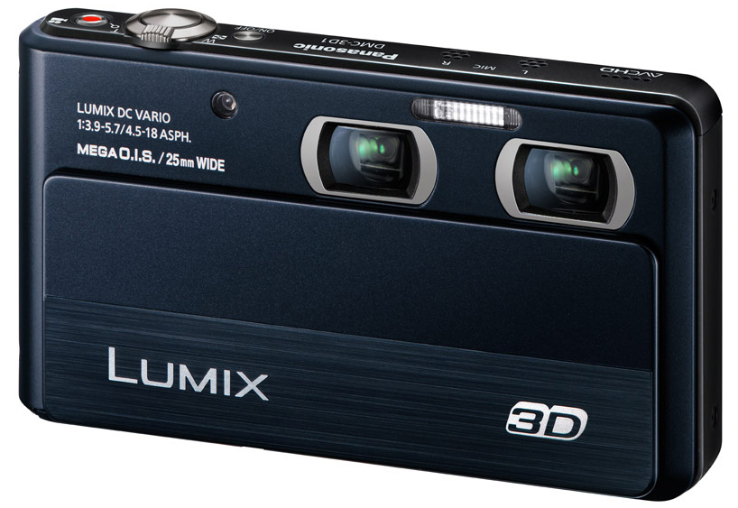 lumix DMC 3D1 dual lens 3D camera