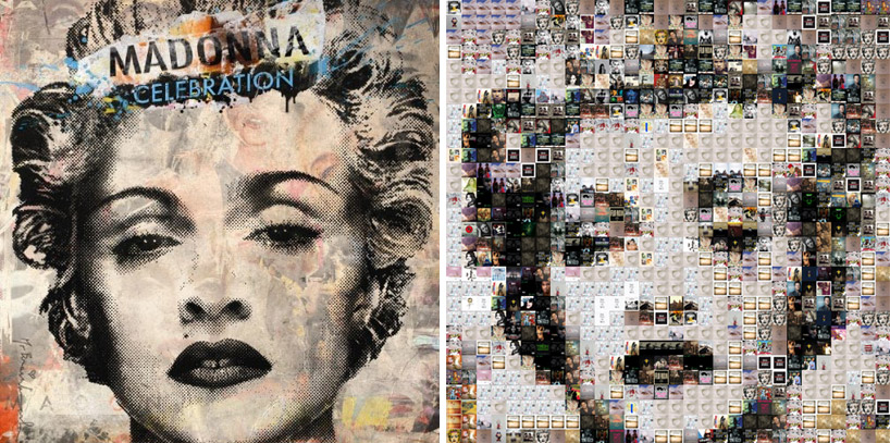 generative music mosaics from album cover art