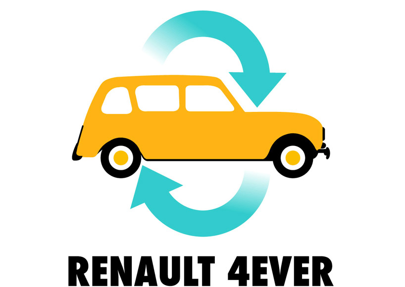  with RENAULT asked the world to redesign the iconic RENAULT 4