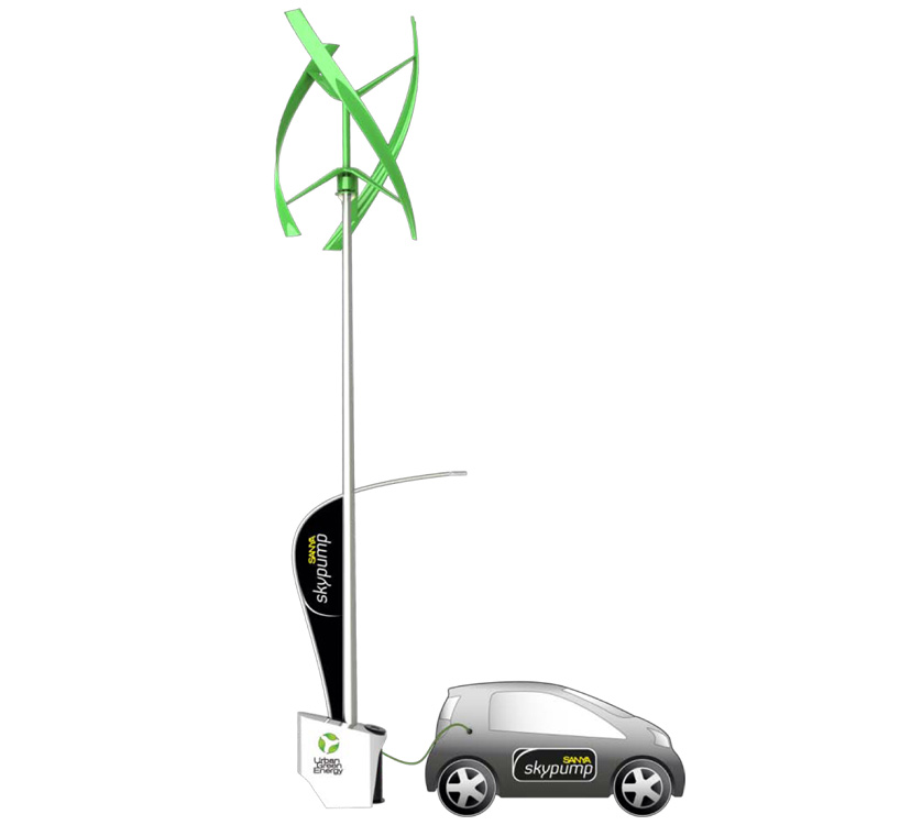 skypump electric charging station