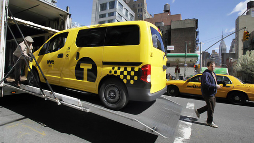 Nissan taxi of tomorrow nyc #1