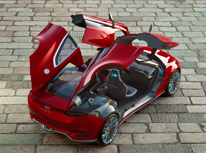 ford EVOS concept car