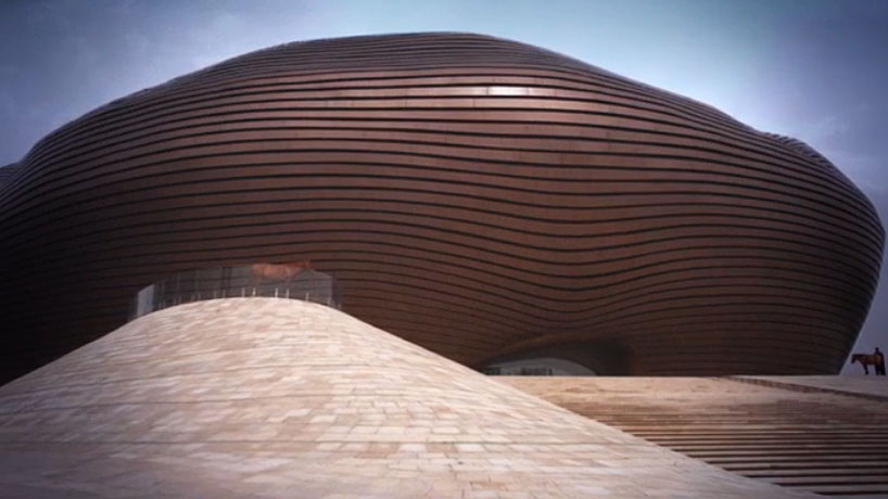 MAD architects: ordos museum completed