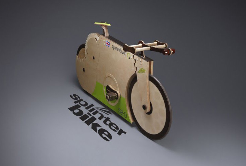 splinterbike quantum all wood bicycle