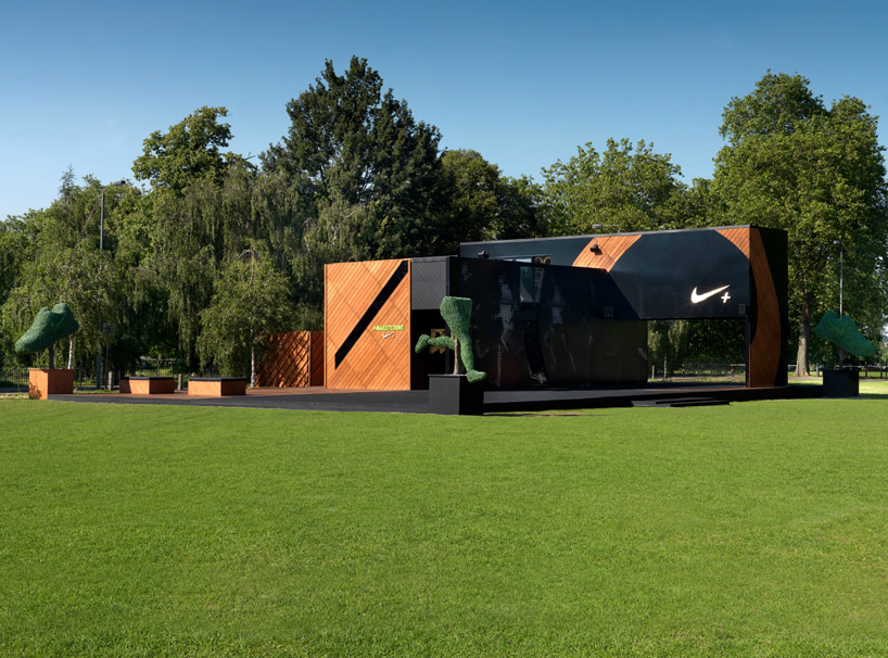 NIKE+ fuelstation clubhouse at clapham common