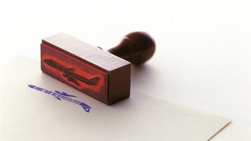 Re-Design - Daily Products of the 21st Century 'Exit/Entry Stamps' Answered by Masahiko Sato