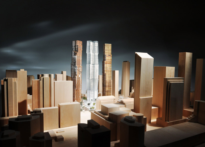 frank gehry + david mirvish: plans for entertainment district in toronto