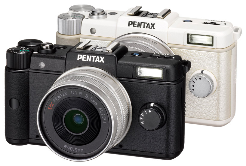 pentax q miniature interchangeable lens camera