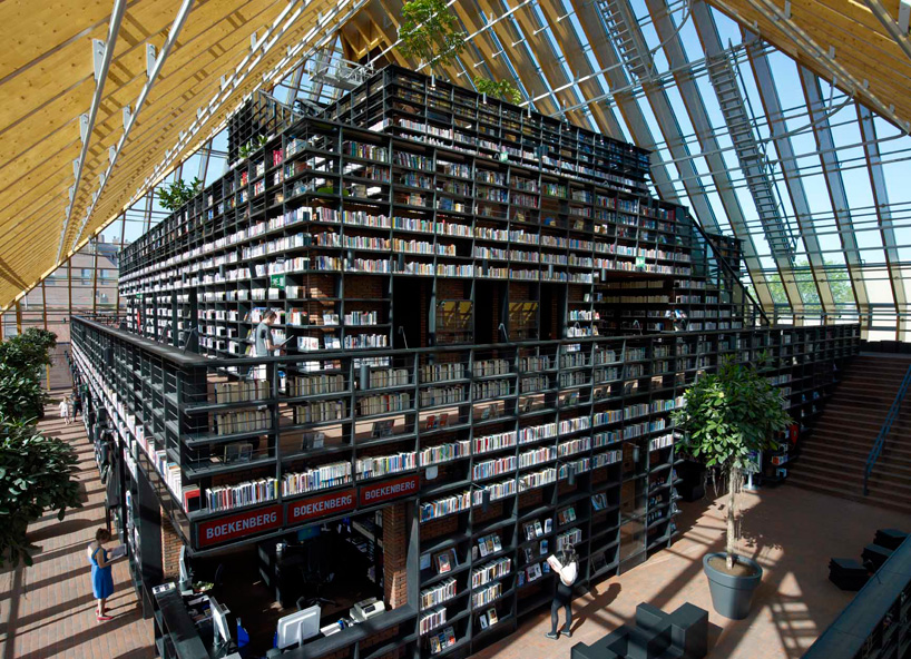 MVRDV: book mountain + library quarter, spijkenisse