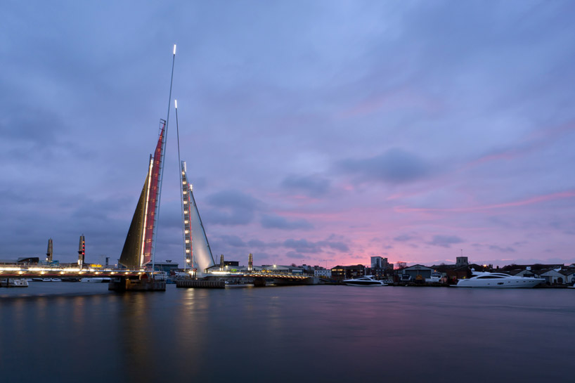 speirs + major and wilkinson eyre: twin sails bridge