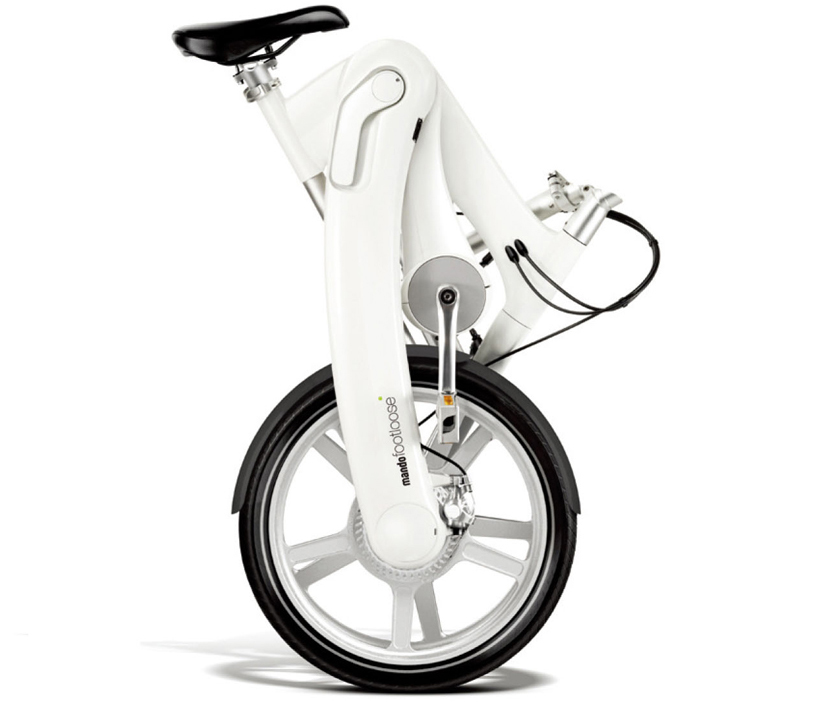 chainless folding electric bicycle by mando
