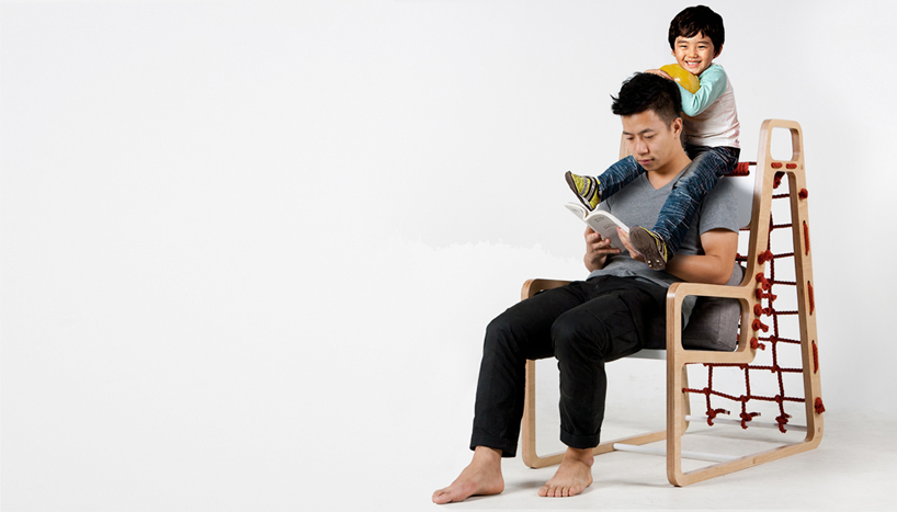 abooba climbing chair by jaewook kim