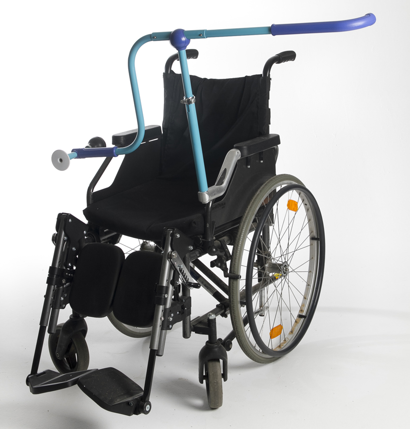 side by side wheelchair extension handle by tammy kalinsky