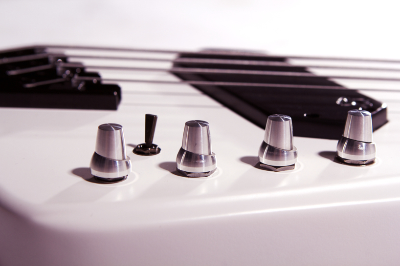 opto-aesthetically designed guitar by